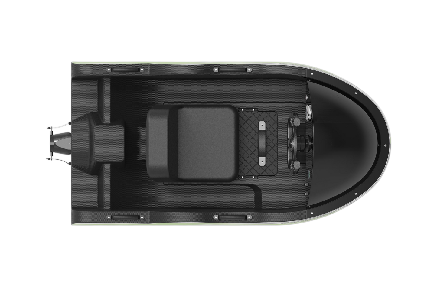 Electric Kart Boat with Jet Motor Power 15KW 4.5KWH Max Speed 34MPH