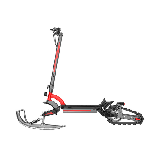 All Terrain Electric Snow Scooter S15 2000W Power with Ski Convert Kit Multifunctional Snowmobile