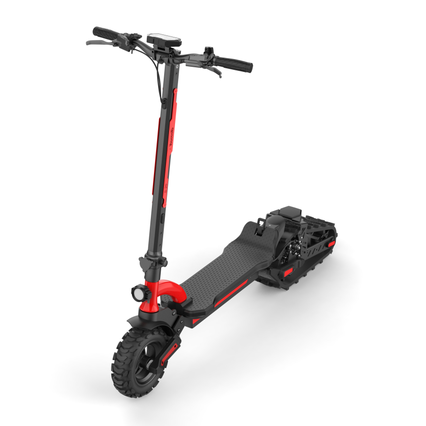 All Terrain Electric Snow Scooter S15 2000W Power with Ski Convert Kit Multifunctional Snowmobile